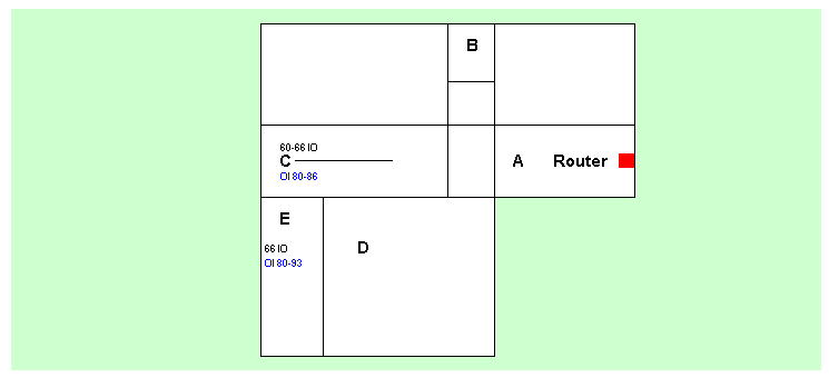 map showing upstairs wireless signal power (%) with the 3CRWDR100A-72 I bought (3 KB)