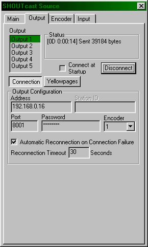 RDP client Winamp Shoutcast settings (26 KB)