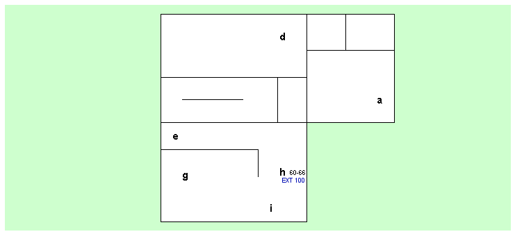 map showing downstairs wireless signal when connected to the router (60-66%) and to the extended network (100%) (2 KB)
